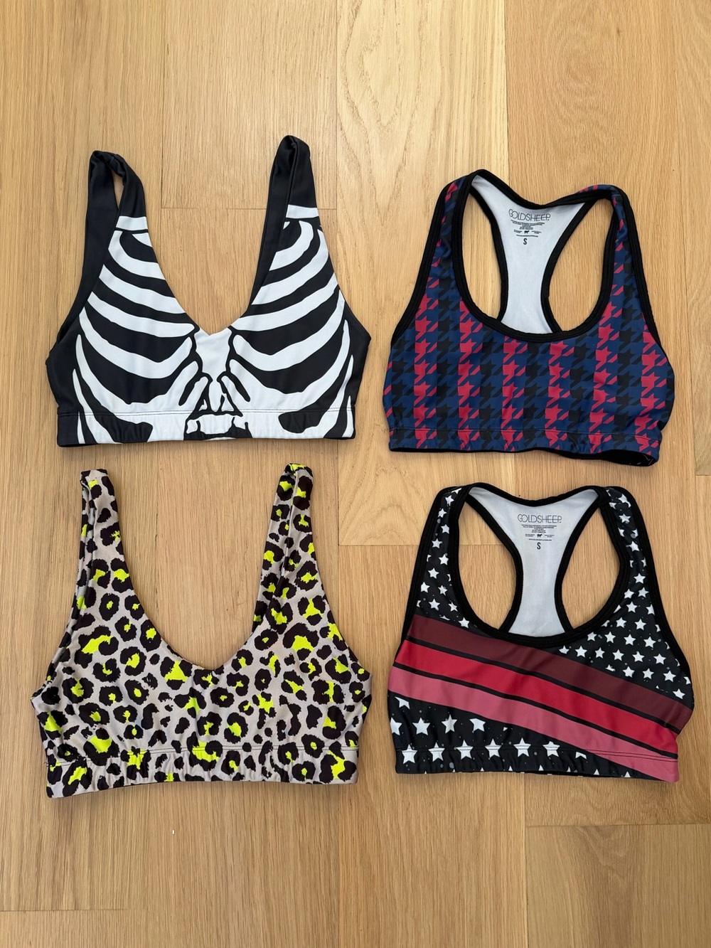 Goldsheep Sport Bra - Size Small Lot of 4